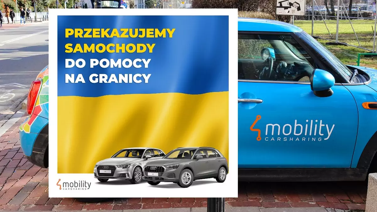 Firmy carsharingowe pomagają w transporcie osób z granicy z Ukrainą