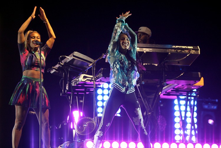 Pharrell Williams na Open'er 2016 / fot. Joanna Combik