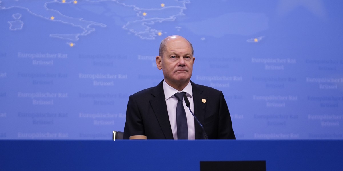 Olaf Scholz, kanclerz Niemiec.