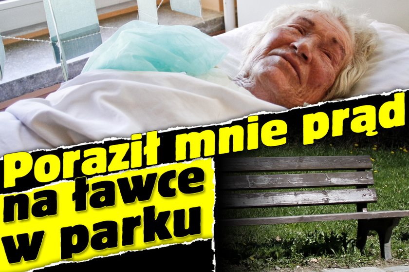 Poraził mnie prąd na ławce w parku