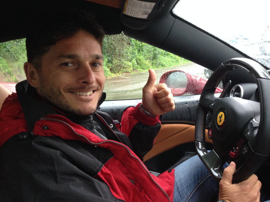 We arrived In the idyllic town of Watkins Glen and met up with Giancarlo Fisichella, a former Formula One driver who would be racing the following day as a member of Ferrari's two teams at the Six Hours of the Glen.