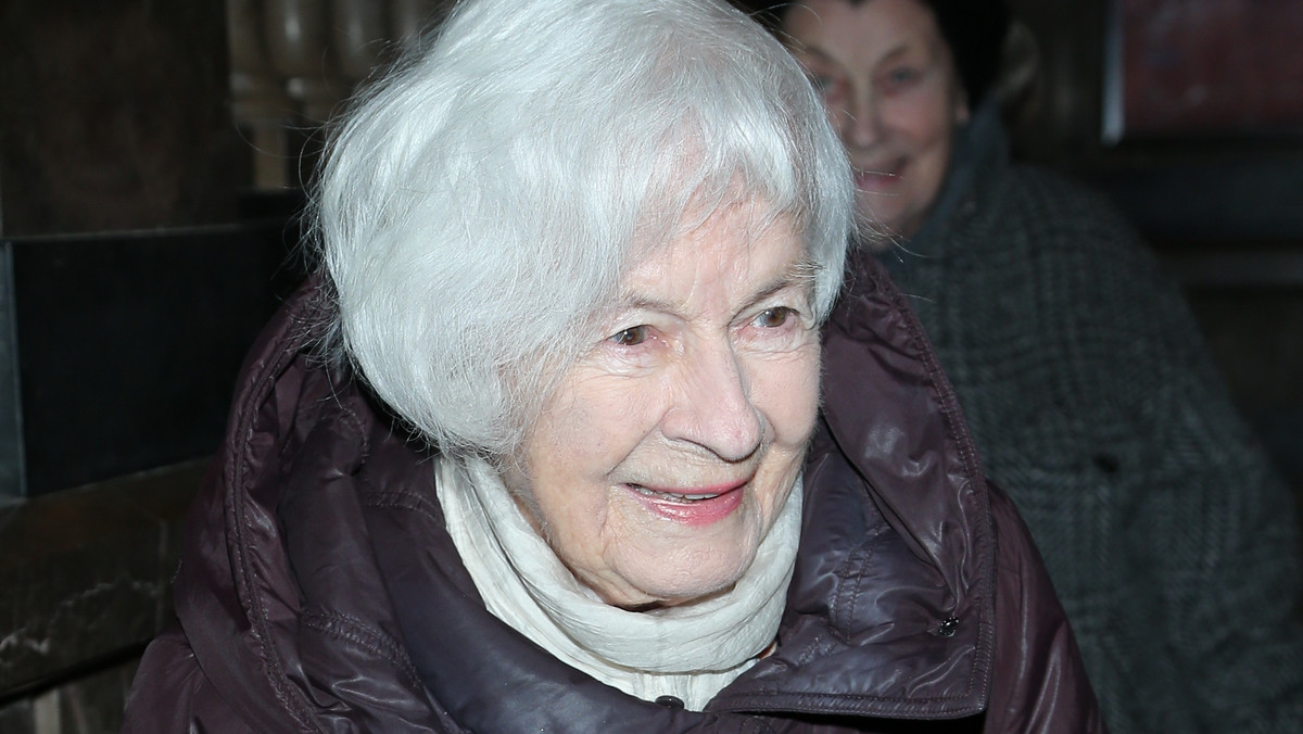 Danuta Szaflarska kończy karierę. Aktorka w przyszłym roku skończy 102 lata.