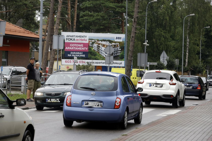 Korki na Półwyspie Helskim 