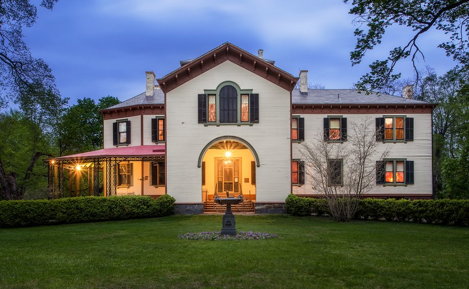 Locust Grove Estate was built in Poughkeepsie in 1851. Designed by architect Alexander Jackson Davis, it was intended for artist and inventor Samuel Morse.