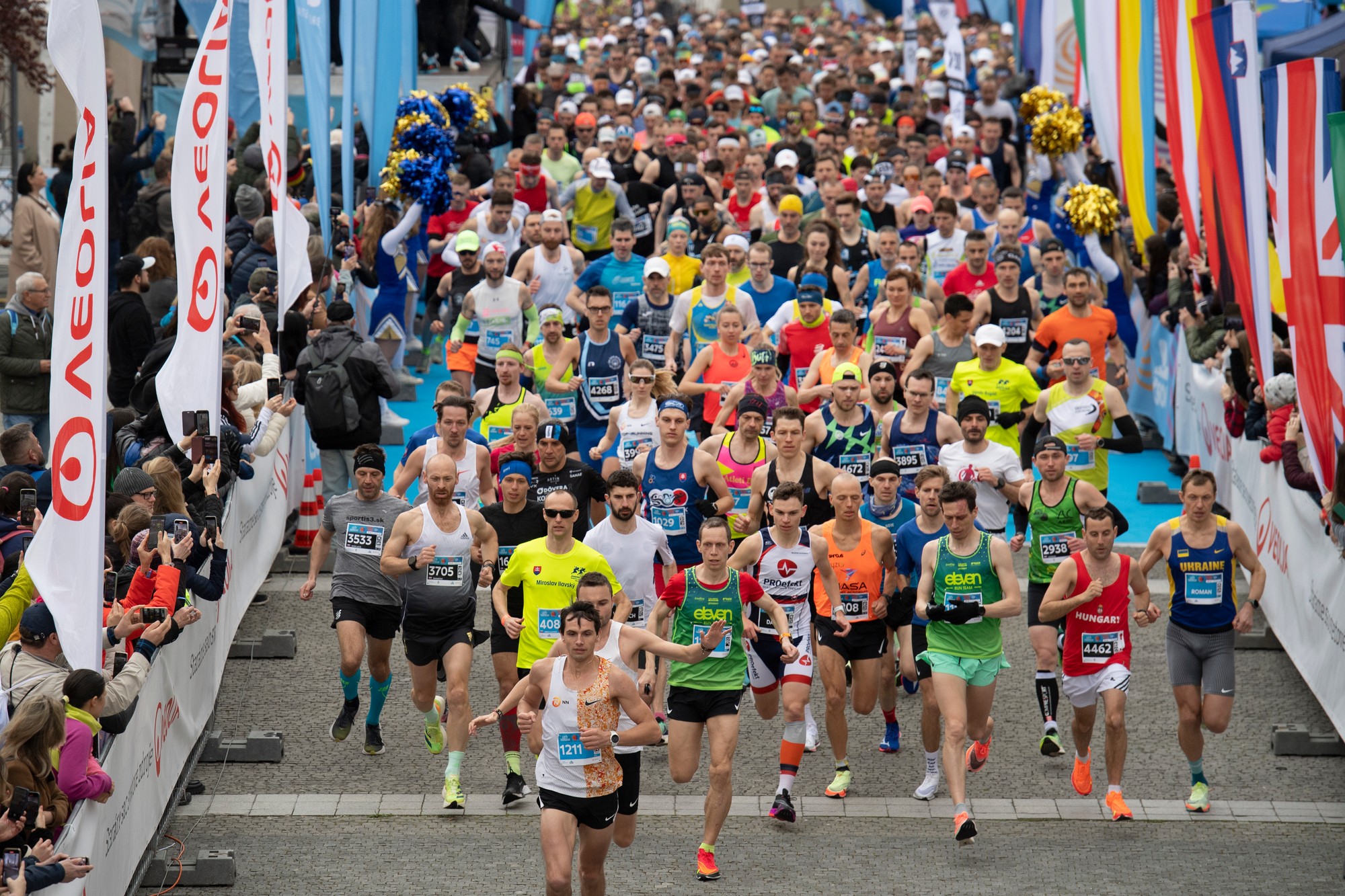 ČSOB Bratislava Marathon v nedeľu 2. apríla 2023 v Bratislave.