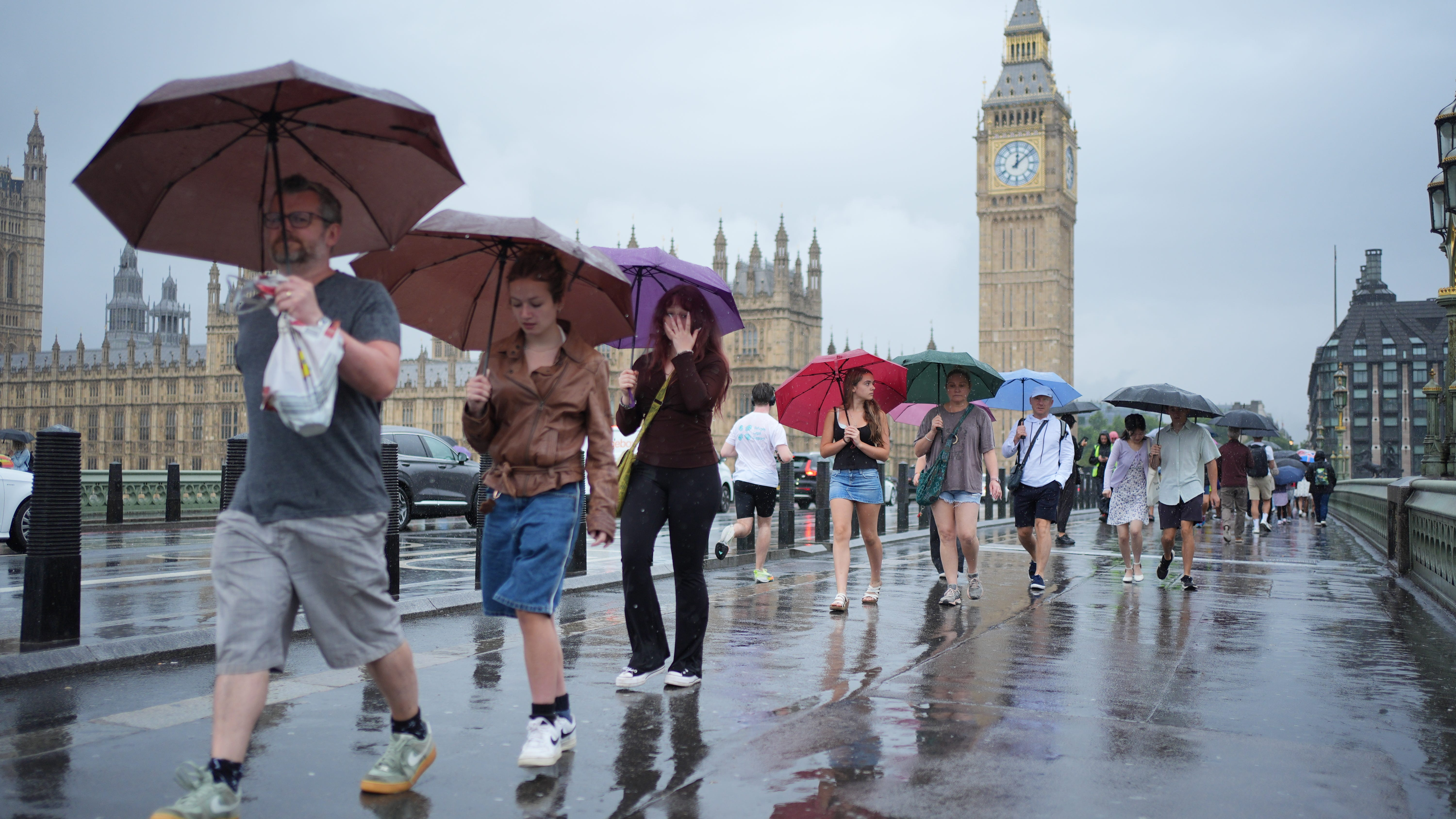 UK weather warnings extended as storms threaten floods