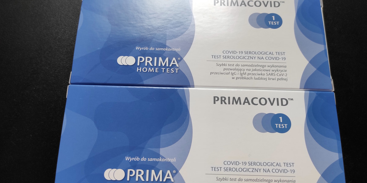 Testy na przeciwciała COVID-19 w Biedronce wrócą do sklepów od piątku 19 marca