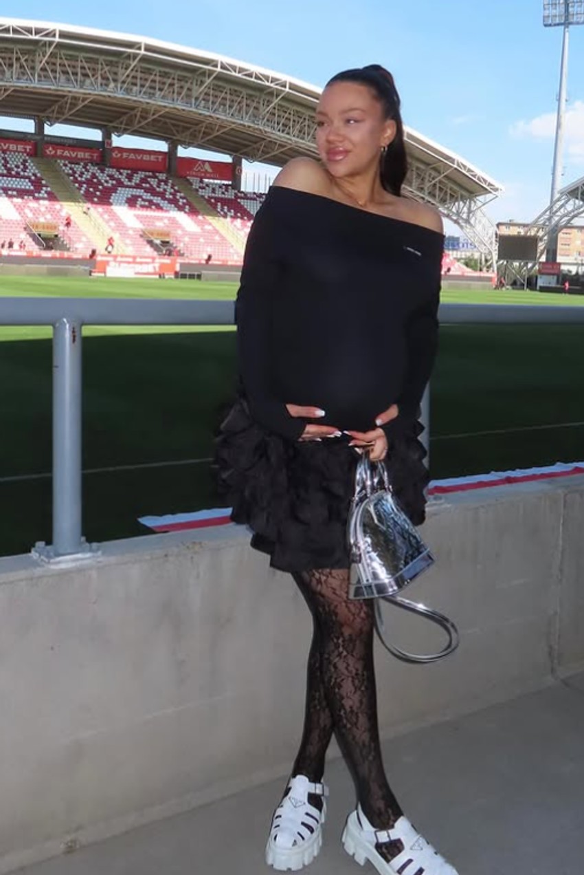 Tara Stojanović ovako izgleda pred porođaj