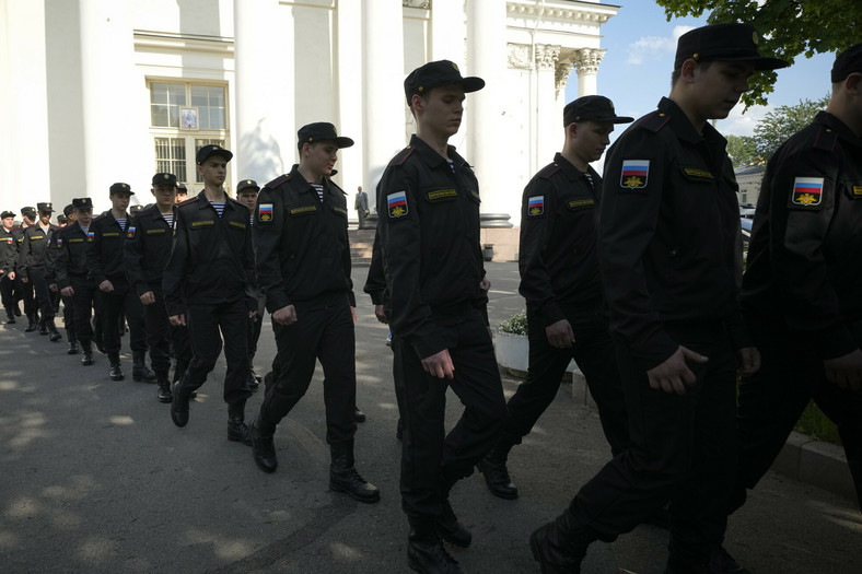 Nowi poborowi rosyjskiej armii, maj 2023 r.