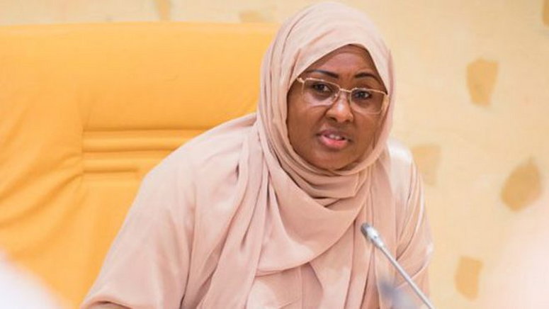 Wife of the President Aisha Buhari reportedly engaged in a heated argument with President Muhammadu Buhari's cousin, Yusuf Tunde Saibu. [dailypost]