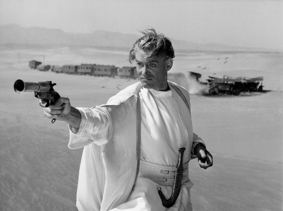 Kadr z filmu "Lawrence z Arabii" (1962).