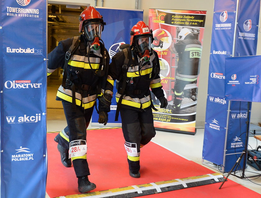 Mistrzostwa Polski strażaków w towerrunningu