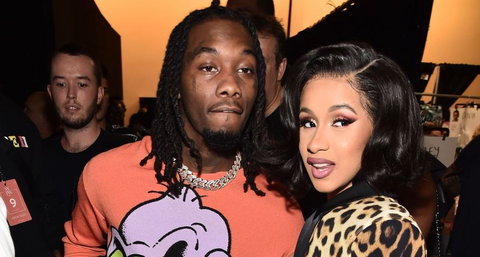 Cardi B has come out to clear the air about the gist that her husband, Offset tried making a move on incarcerated Tekashi 6ix9ine's girlfriend, Jade. [THEO WARGO: GETTY IMAGES]