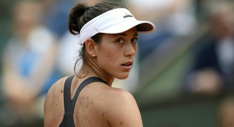 Garbine Muguruza, the 2016 French Open champion, bakes to relax