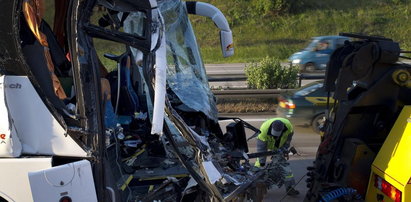 25 rannych. Wypadek polskiego autokaru pod Dreznem