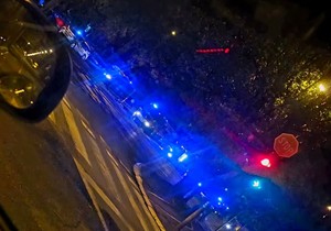 Požar u Gandijevoj ulici sinoć na Novom Beogradu