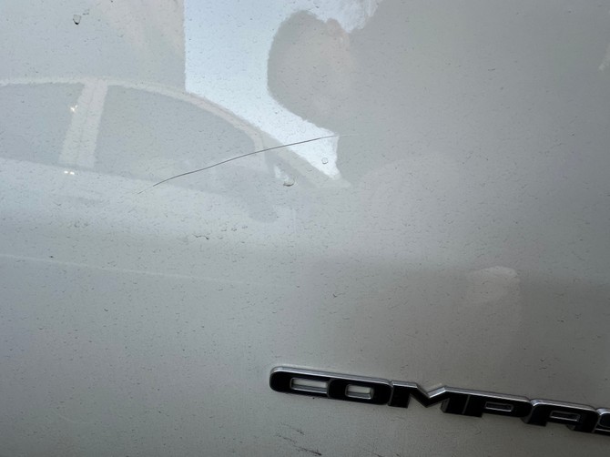 Porodica je najpre primetila ogrebotinu na automobilu