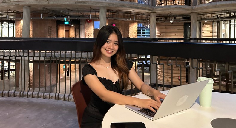 Yi Ke Cao, now 20, did her first internship at a hedge fund when she was 16. She's now pursuing dual degrees in accountancy and business at Singapore's Nanyang Technological University.Yi Ke Cao