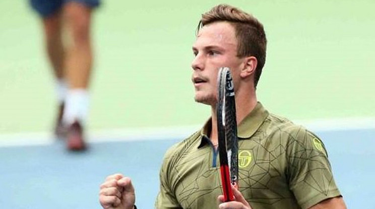 Fucsovics Márton bravúrral kezdte a budapesti ATP tenisztornát/Fotó: Twitter