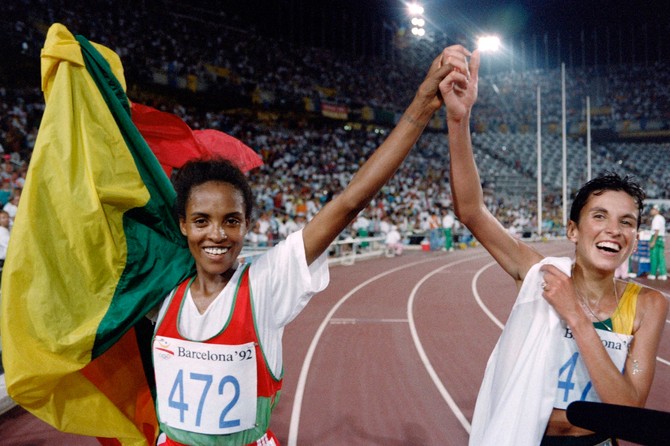 Derarta Tuu 1992. na Olimpijskim igrama u Barseloni 