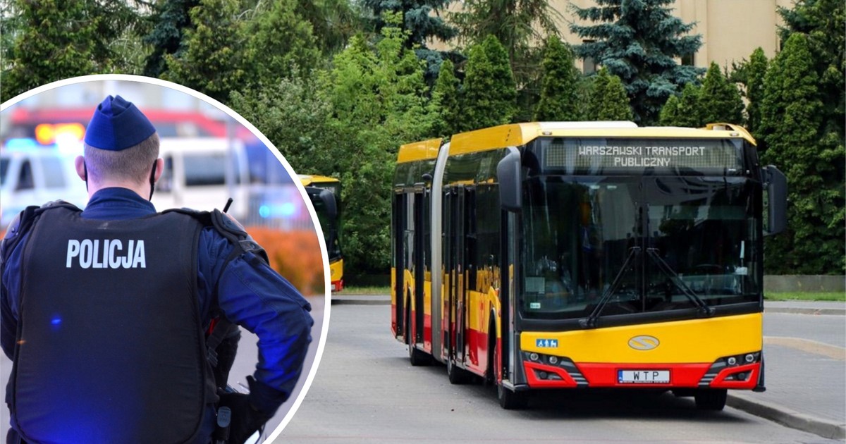 Kierowca autobusu atakuje