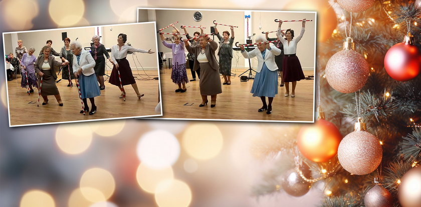 Seniorki z Kartuz zachwyciły internautów. Ich świąteczny taniec podbija sieć