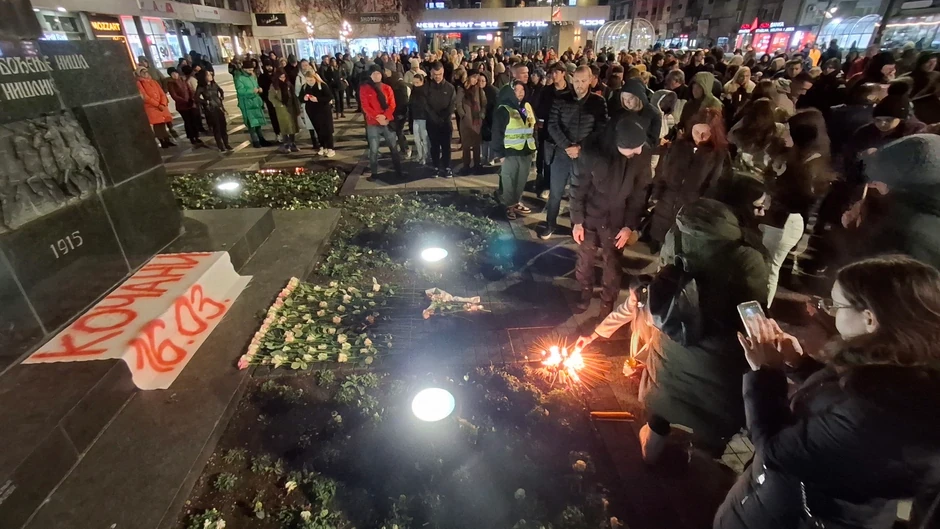 Nišlije odale počast nastradalima u Kočanima