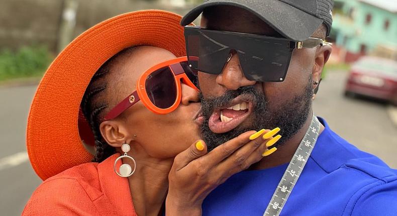 Elikem Kumordzie and new lover, Hajara Nsoh