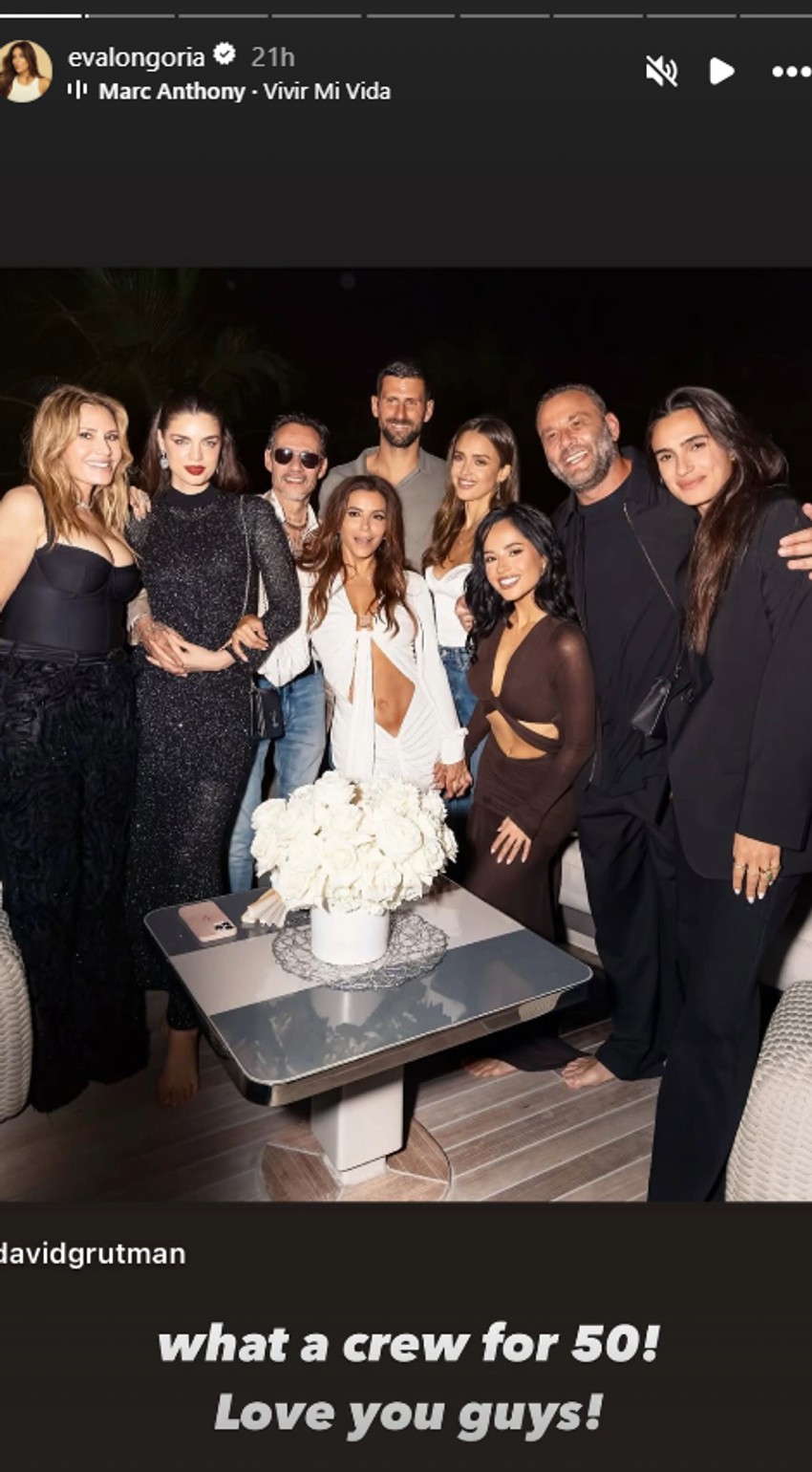 Eva Longorija, objava