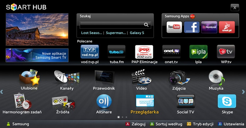 Co roku Samsung urządza przemeblowanie w swoim Smart TV