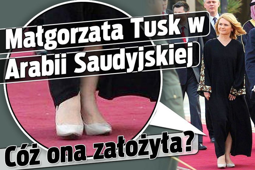 Małgorzata Tusk w Arabii Saudyjskiej. Cóż ona założyła?