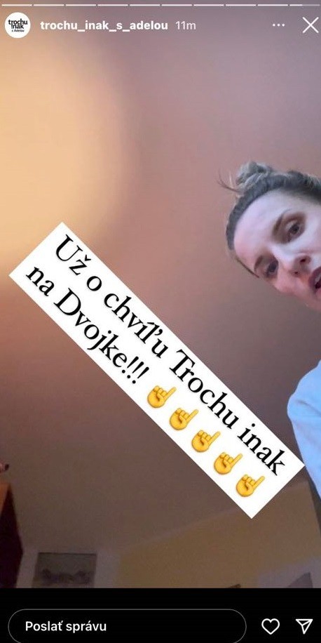Adela Vinczeová poodhalila súkromie.