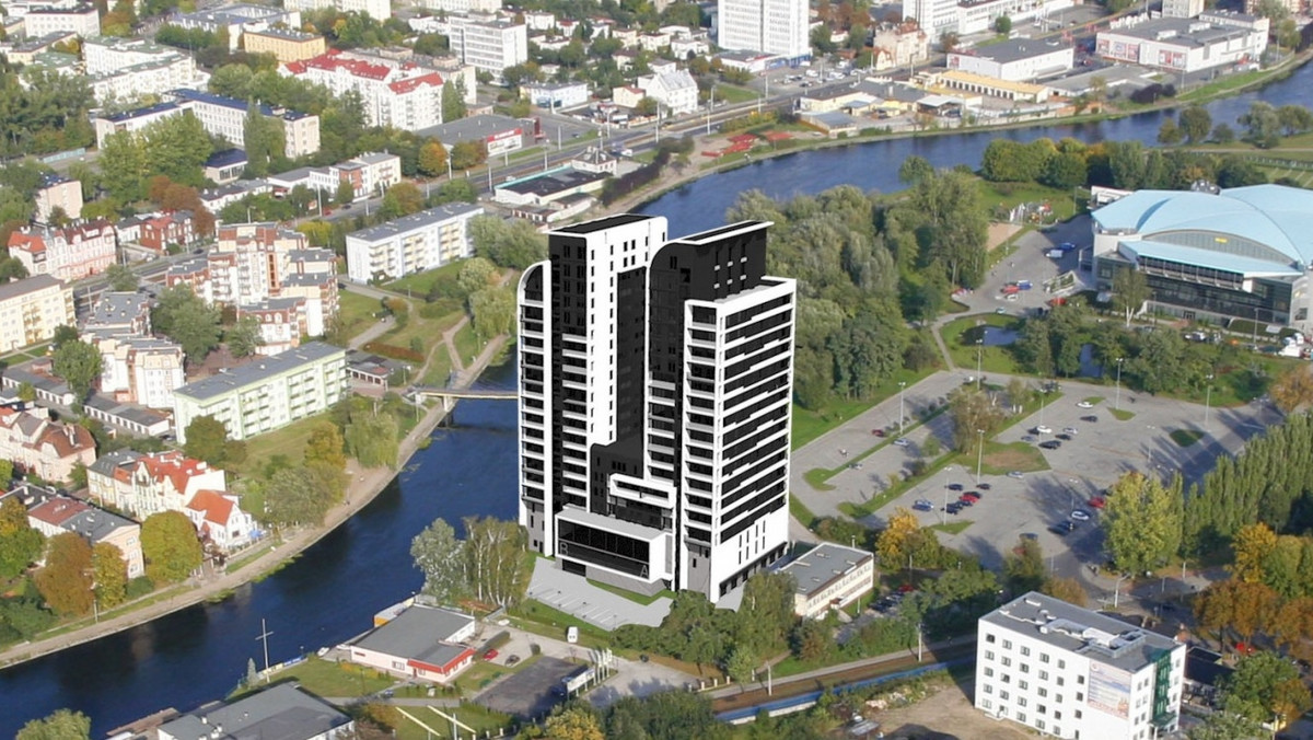 Jeśli wszystko pójdzie zgodnie z planem, za półtora roku nad Bydgoszczą będzie górował budynek River Tower. Przy ul. Toruńskiej rozpoczęła się już budowa tego apartamentowca.