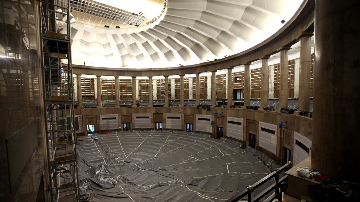 Sejm w remoncie Fot. PAP/Tomasz Gzell