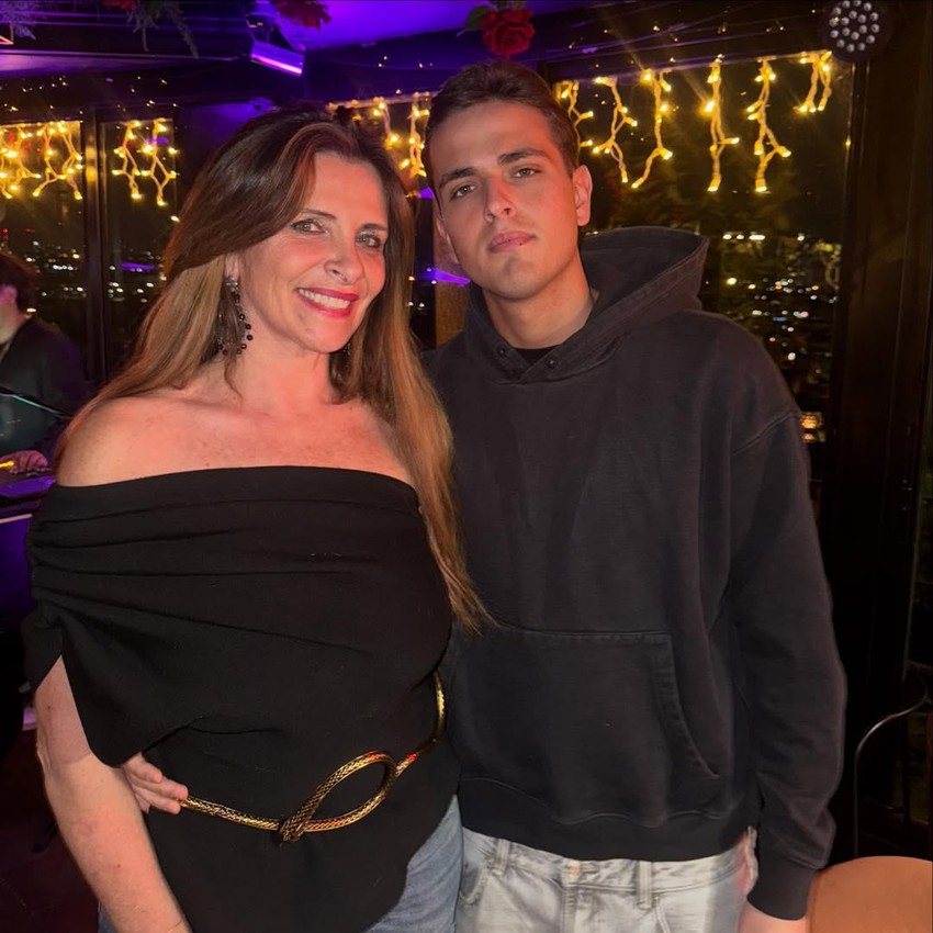 Arijana sa sinom Nikolasom