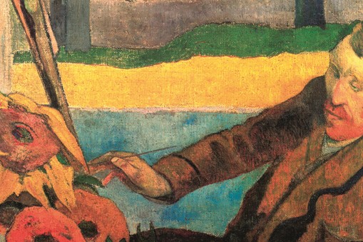 Paul Gauguin, Portret Vincenta van Gogha malującego słoneczniki