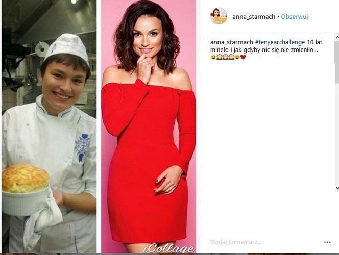 Anna Starmach #10yearschallenge