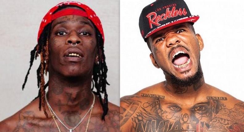 The Game and Young Thug beefing