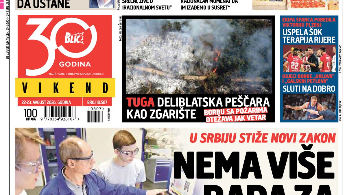 Naslovna Blic