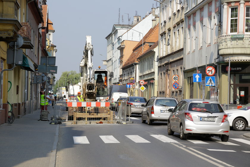 Remont ulicy Średzkiej Wrocław