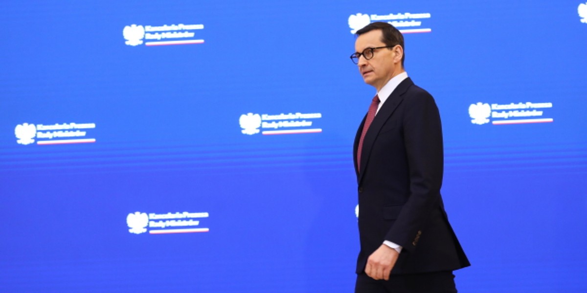 Premier Mateusz Morawiecki