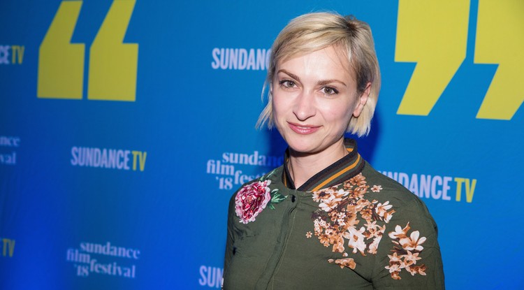 Halyna Hutchins a 2018-as Sundance Filmfesztivál nyitóbuliján