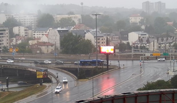 Jaka kiša pogodila Beograd