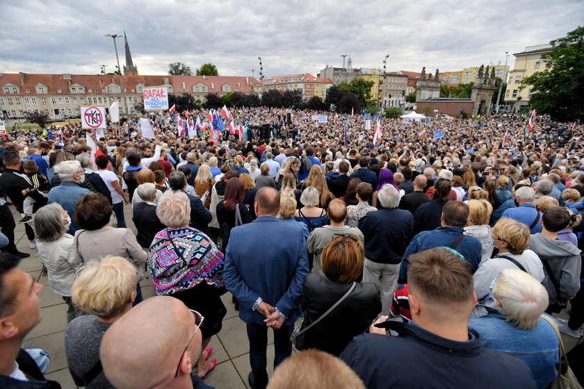 Rafał Trzaskowski w Szczecinie