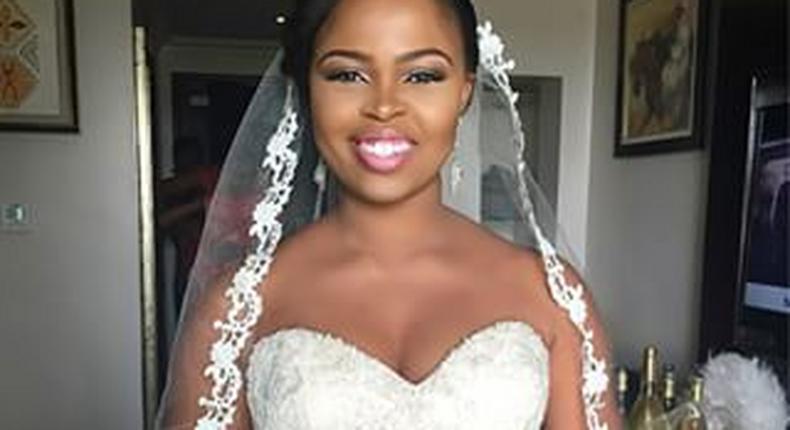 Yinka, the pretty bride