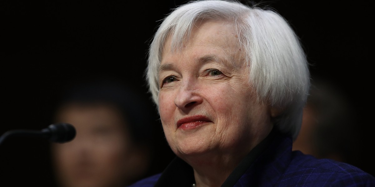 Szefowa rezerwy federalnej - Janet Yellen