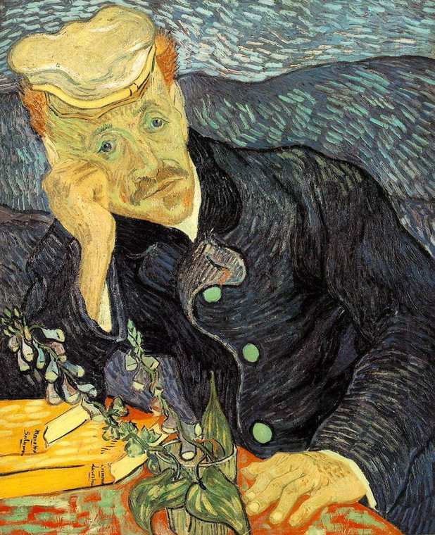Vincent Van Gogh - "Portret doktora Gacheta" (1890)