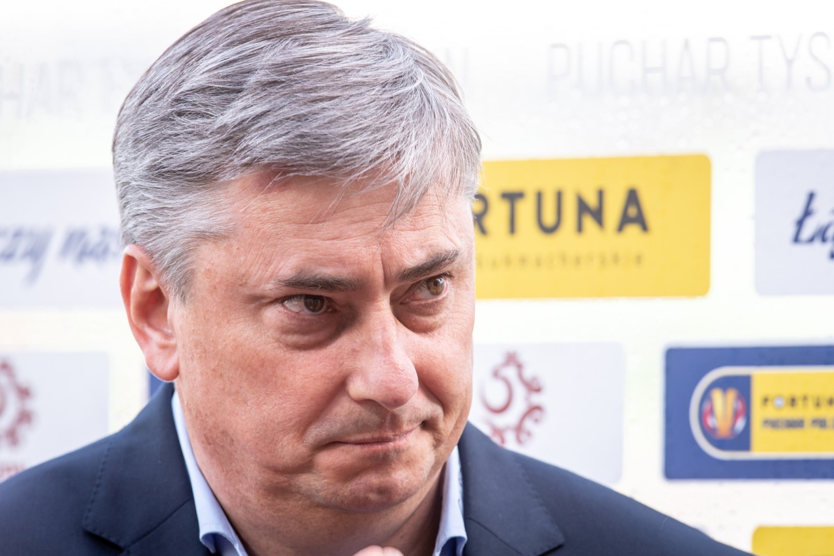 Trener Lecha Poznań Maciej Skorża