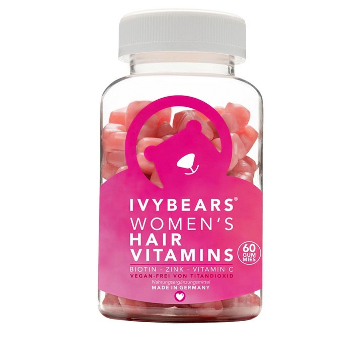 IVYBEARS Women’s Hair Vitamins, Gummibärchen mit Mineralstoffen und Vitaminen, für rund 20 Franken.