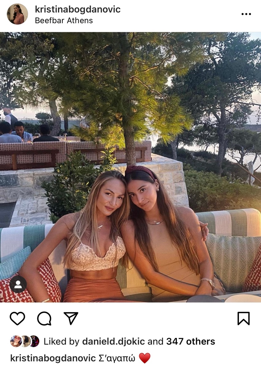 Marina Krstović sa Katarinom